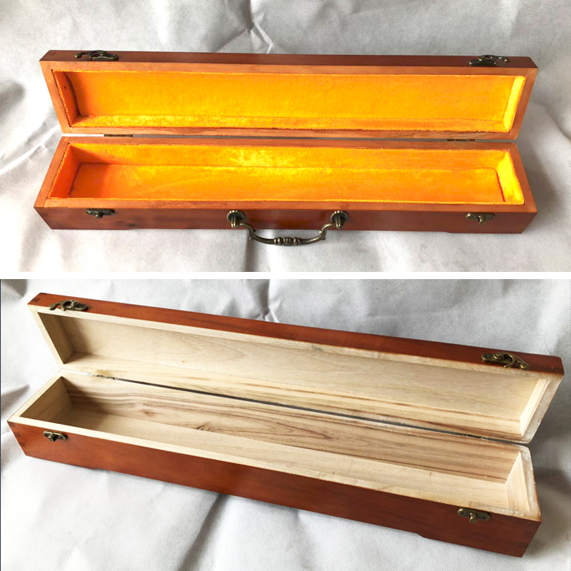 速发樟木盒子字画盒书画锦盒书子收藏盒画锦盒卷轴实木包装收纳盒