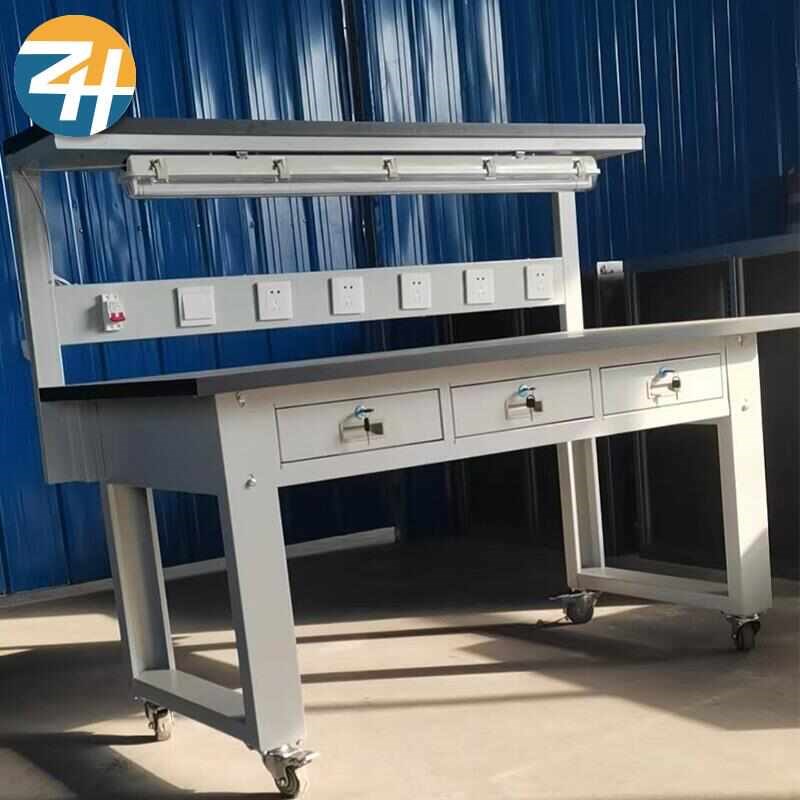 速发供应 带打包作带抽灯工作台维修操作三灯架工平台验机实手插