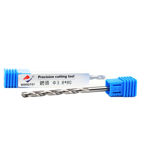 整体硬质合金钻头2 3 4 5 6 8*80mm长加工中心直柄加长钨钢麻花钻