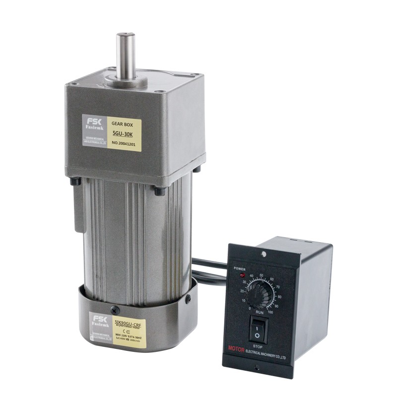 6-400W 2i20V/380V交流单相三相定速电磁阻尼刹车微型齿轮减速电