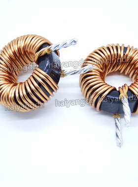 40MM铁硅铝 S157125  3根1.6线 33/47UH 40-50A 环形电感SPWM滤波