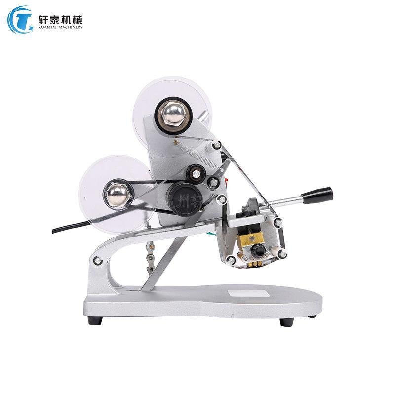 DY-8型手动色带打码机三排字可调直热式生产日期打码机包装印码机