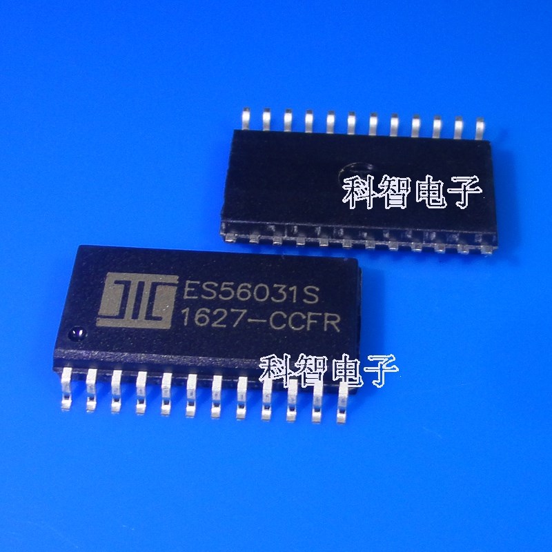 一只也可直拍ES56031S ES56031 SOP24  回音处理芯片功放混响IC