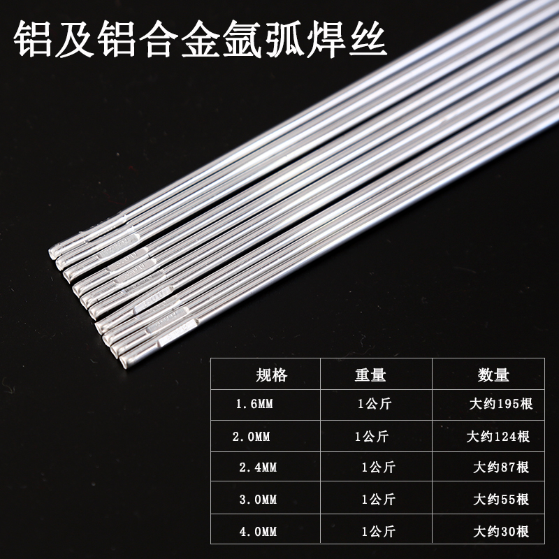 铝合金焊丝氩弧焊焊丝纯铝1100 1070 铝镁5356 5183铝硅4043 4047