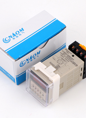 DH48S-1Z 时间继电器 220V 数显 24V12V380V8脚1组延时 控制器