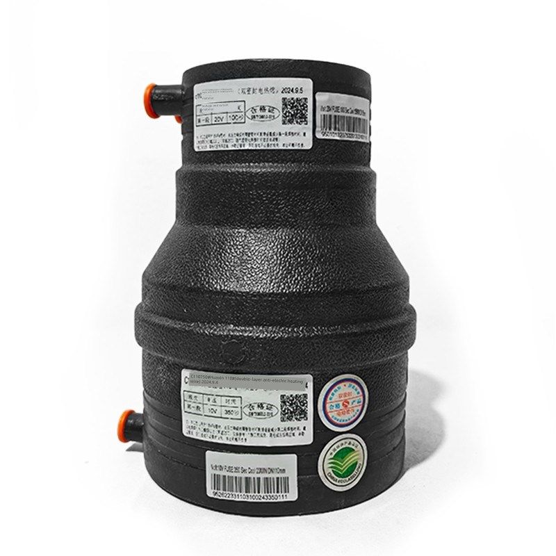 RESP胶圈电熔双密封电熔异径直接110电熔大小头钢丝网骨架管变径