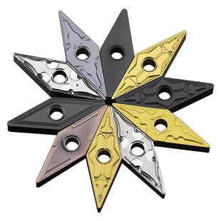 淘卡特数控刀粒菱形VNMG160404机夹车床刀杆钨钢刀片外圆超硬刀头