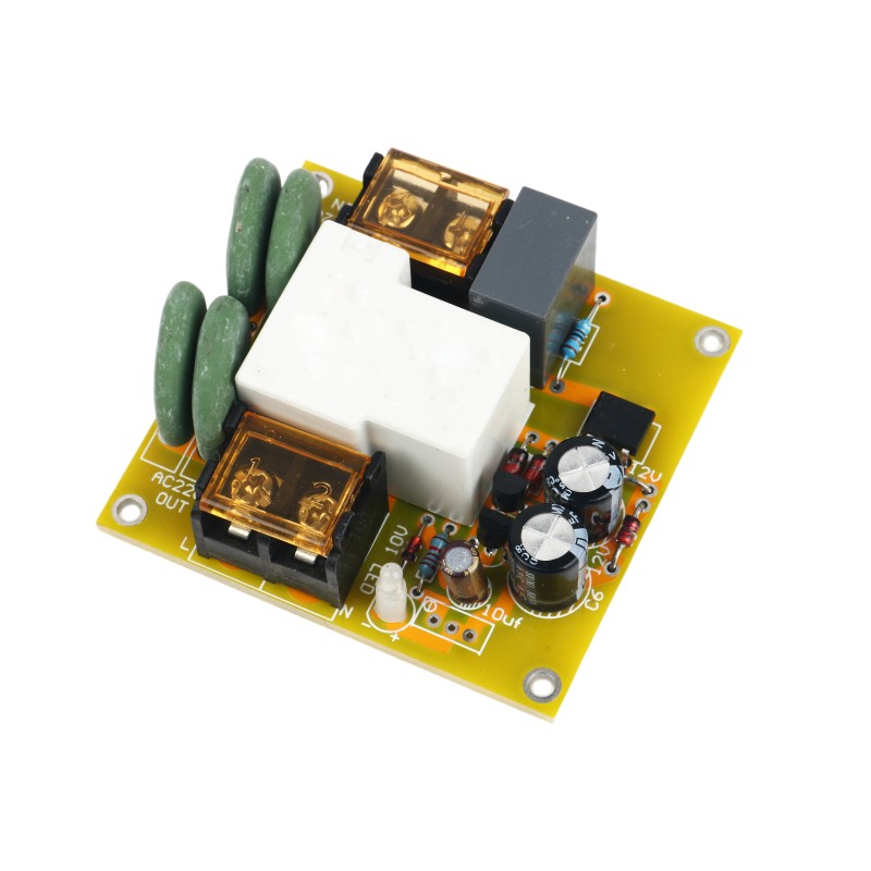 AC220V电源软启动板  防冲击适合甲类功放30A 软起动成品板大功率
