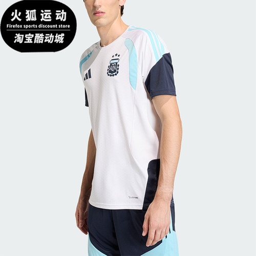 Adidas/阿迪达斯正品2026年男士轻薄透气经典日常短袖T恤JY7029