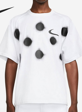 Nike/耐克正品 X OFF-WHITE联名款男女运动短袖T恤CU2477-010