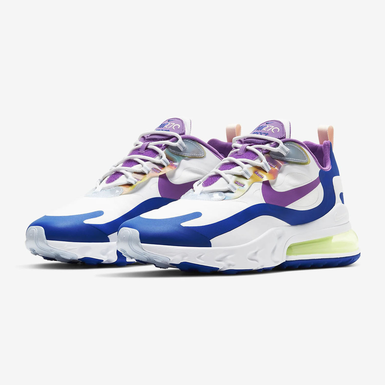 Nike/耐克正品新款 AIR MAX 270 REACT EASTER 男子跑步鞋CW0630