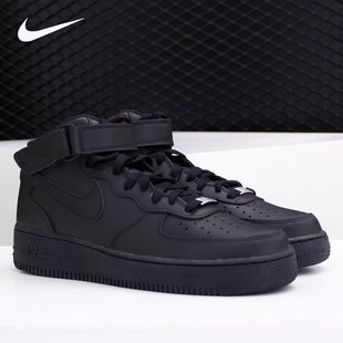 Force CW2289 耐克正品 001 男女空军一号板鞋 Air Nike Mid