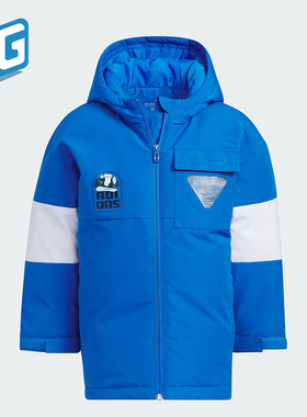 Adidas/阿迪达斯正品冬季新款小童保暖防风运动羽绒服IN5215