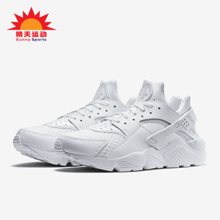 Nike/耐克正品AIR HUARACHE男士简约耐磨跑步鞋318429-111
