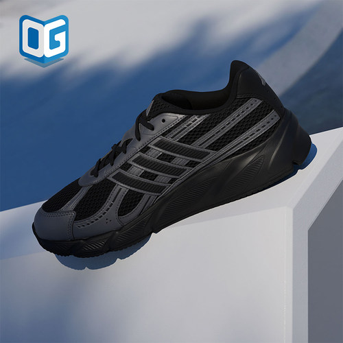 Adidas/阿迪达斯正品TECHNOCHAOS 2000男士透气网面跑步鞋JR7229