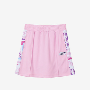 新款 当季 儿童透气休闲舒适半身裙短裙 斯凯奇正品 Skechers
