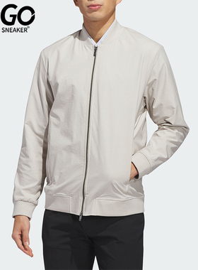 Adidas/阿迪达斯正品春秋男士运动高尔夫飞行员夹克外套JY5257