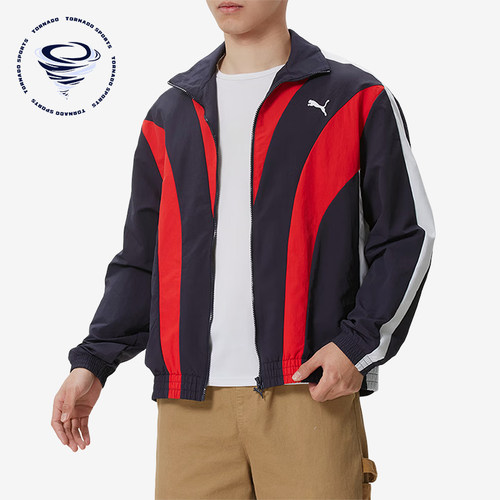 Puma/彪马正品T7Track梭织拉链长袖夹克男经典夹克外套638801-16