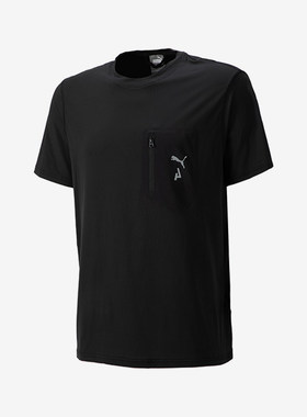 Puma/彪马正品夏季新款男子时尚透气训练运动短袖T恤524157