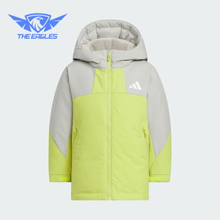 DOWN PARKA儿童连帽保暖运动羽绒服KC5413 阿迪达斯正品 Adidas