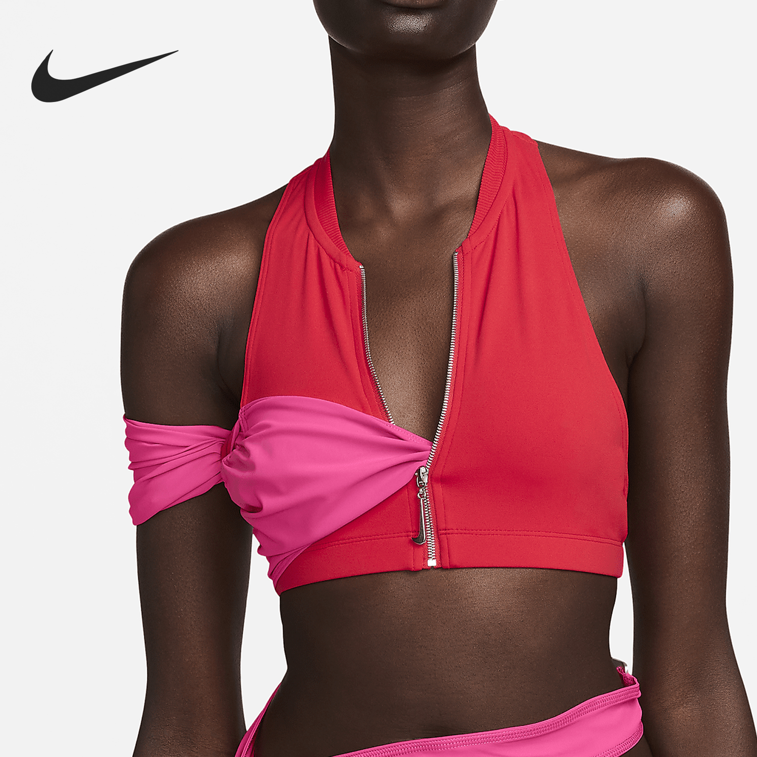 耐克女士时尚潮流挂脖式上衣