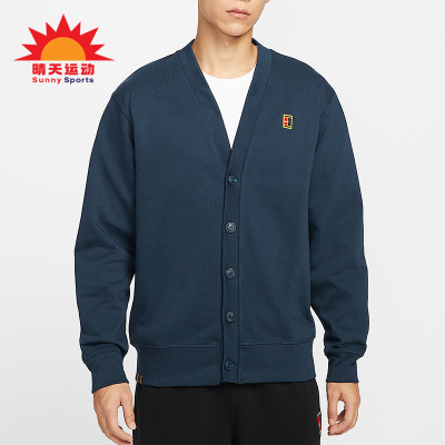 Nike/耐克正品Court Fairway男士长袖针织休闲运动开衫IM9362-478