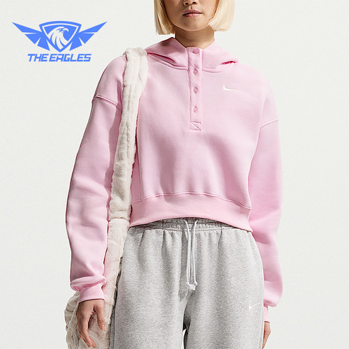 Nike/耐克正品女士经典时尚休闲连帽短款运动卫衣IF0259-663