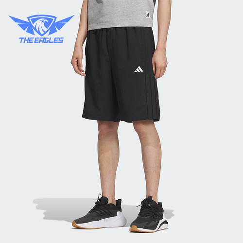 Adidas/阿迪达斯正品2025夏季款男士透气经典户外宽松短裤KC2882