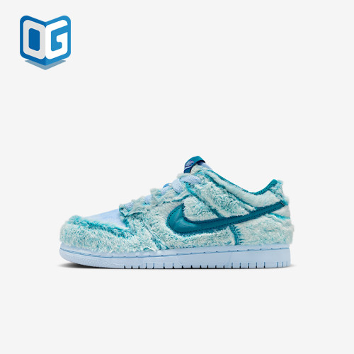 Nike/耐克正品Dunk Low小童低帮日常毛绒休闲运动鞋IM7170-441