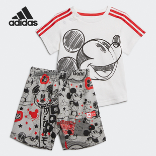 SUM 小童短袖 GD3724 Adidas 休闲运动套装 阿迪达斯正品