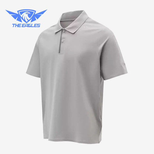 Adidas/阿迪达斯正品新款男浅灰色轻盈吸湿经典短袖Polo衫KG0819