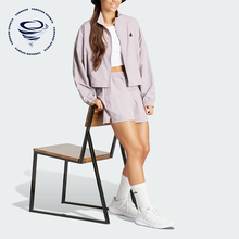 Adidas/阿迪达斯正品时尚休闲透气夏季女士宽松运动套装IS0918