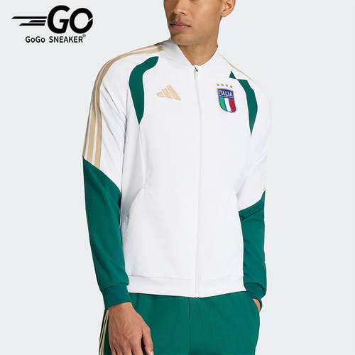 Adidas/阿迪达斯正品FIGC PRE JKT男士梭织经典夹克外套JZ9370