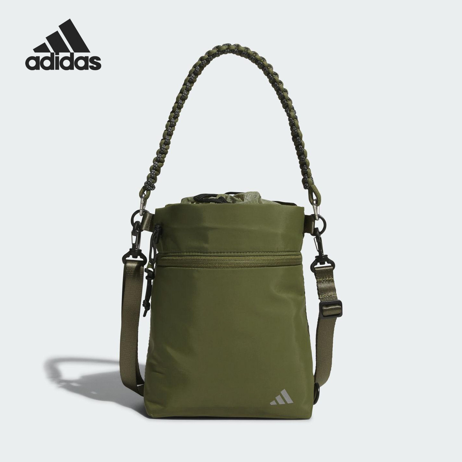 Adidas/阿迪达斯正品2025新款男女设计运动单肩斜挎包JN3784 - 实物图