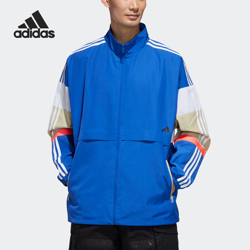 Adidas/阿迪达斯正品当季新款 男子秋季运动型格夹克外套 GL0401