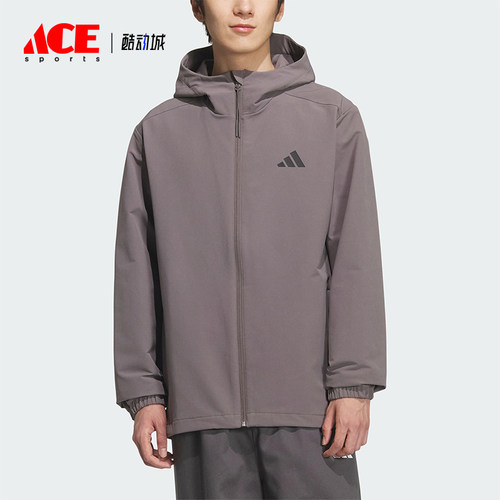 Adidas/阿迪达斯正品V SFT SHELL JK男女休闲运动连帽外套KF5227