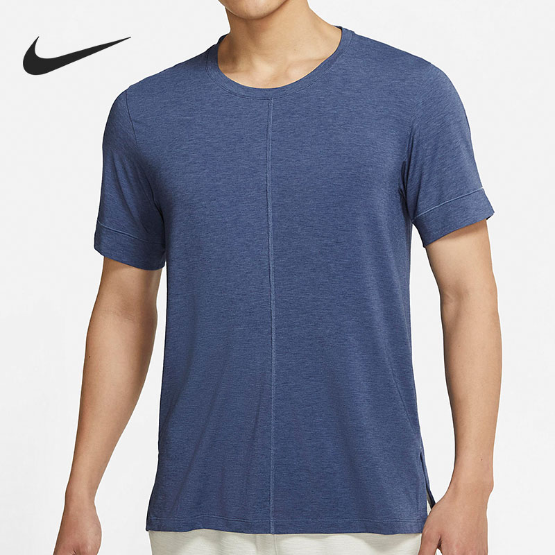 Nike/耐克正品男子休闲透气运动训练休闲短袖T恤 BV4035-410