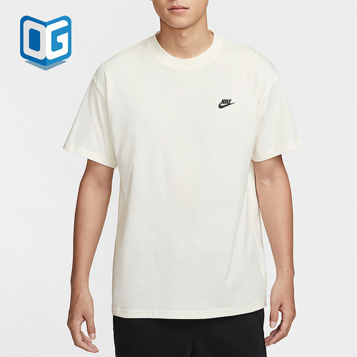 Nike/耐克正品夏季男士印花宽松圆领篮球运动透气短袖IH2473-133
