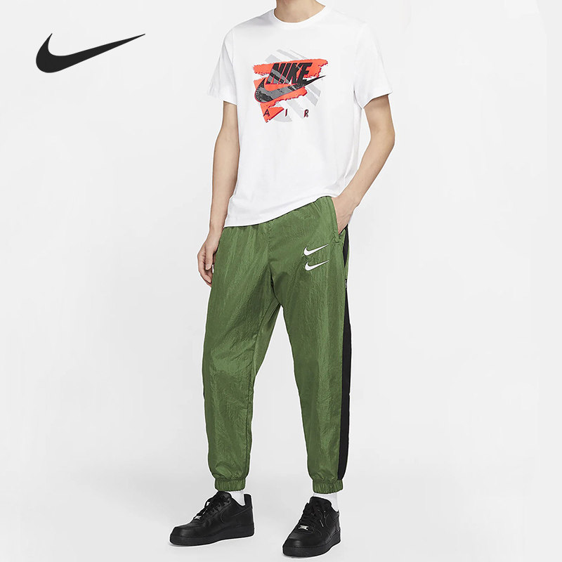 Nike/耐克正品双钩梭织束脚休闲运动长裤男子防风卫裤 DD5125-010