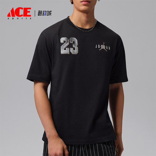 Nike/耐克正品Jordan Brooklyn男士印花舒适短袖T恤IF3128-010