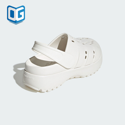 Adidas/阿迪达斯正品ADILETTE女士厚底经典休闲透气拖鞋JP9576