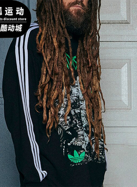 Adidas/阿迪达斯正品LONGLSEEVE KORN三叶草男士T恤IW7523