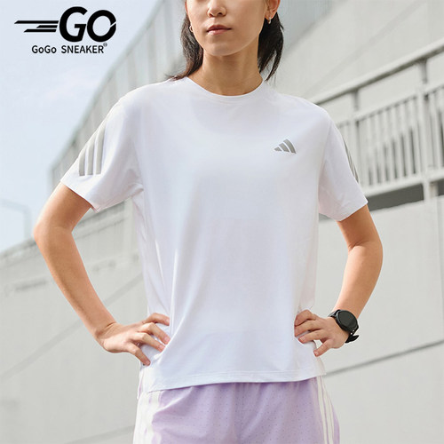 Adidas/阿迪达斯正品2026年新款女士轻便经典休闲短袖T恤JZ5115