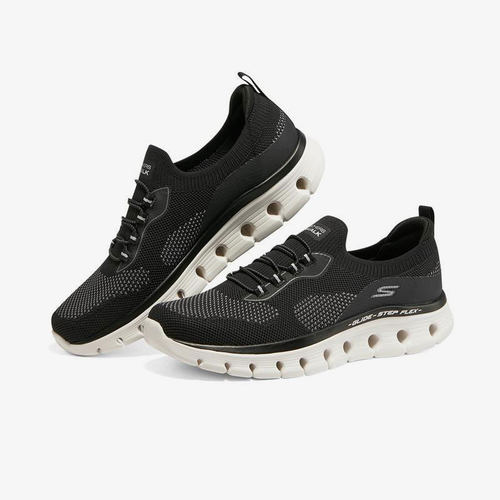 Skechers/斯凯奇正品年夏新款网面一脚蹬男子运动透气休闲鞋