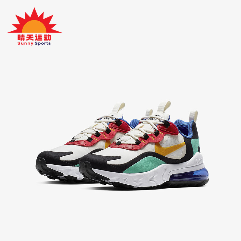 Nike/耐克正品AIRMAX270REACT新款白红色经典鞋跑步鞋BQ0103-01