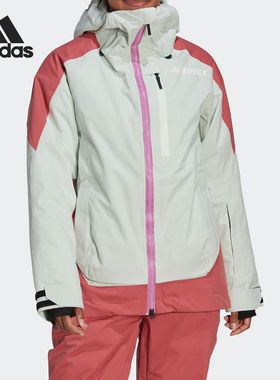 Adidas/阿迪达斯正品TERREX户外女士运动保暖滑雪棉服HI5484