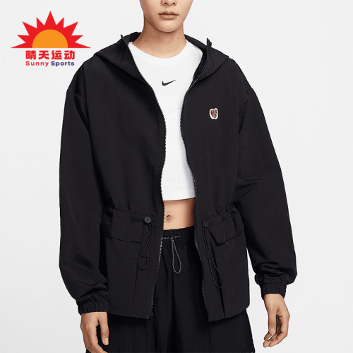 Nike/耐克正品TREND WVN JKT女士简约连帽夹克外套HV8727-010