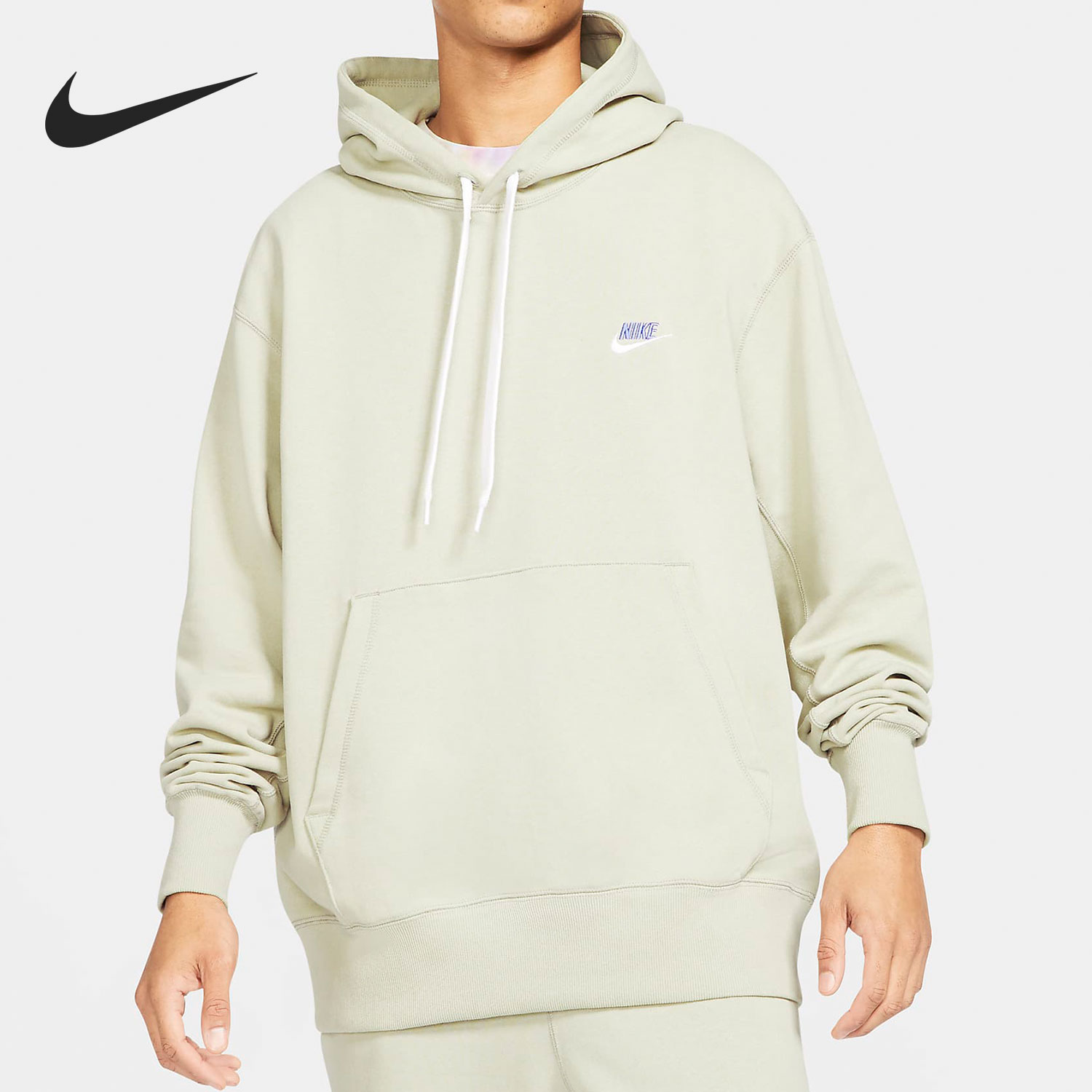 Nike/耐克正品2021春季新款男子运动休闲连帽套衫卫衣 DA0024-230