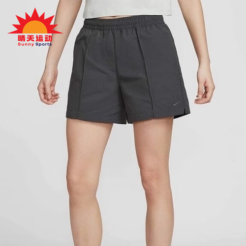 Nike/耐克正品2025夏季款女士梭织运动经典休闲短裤FV6623-060