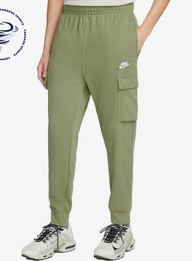 Nike/耐克正品春秋男士简约印花松紧束脚工装裤CZ9954-334
